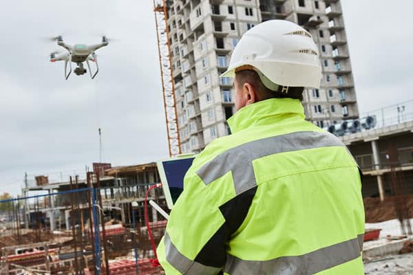 drones in construction projects are perfect for surveying construction sites